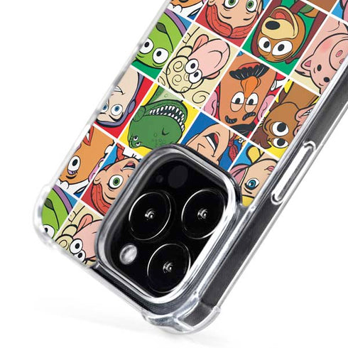 Disney Toy Story Characters Collage faces iPhone 16 Pro MagSafe Case